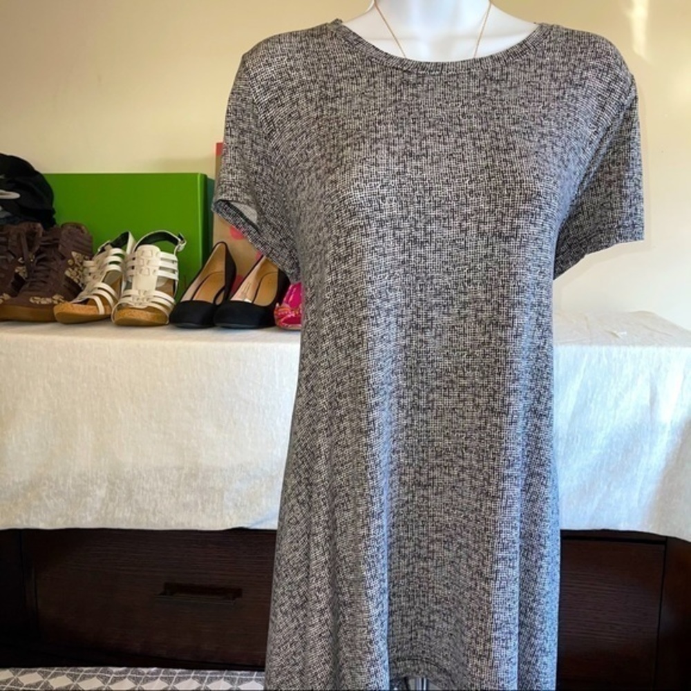 Chelsea + Theodore Black Shirt Dress